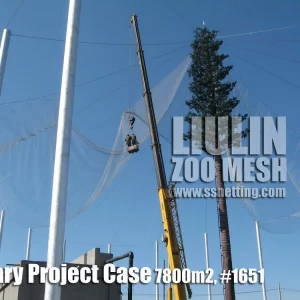 Aviary Netting Installation Case