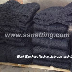 Black Stainless Steel Cable Mesh