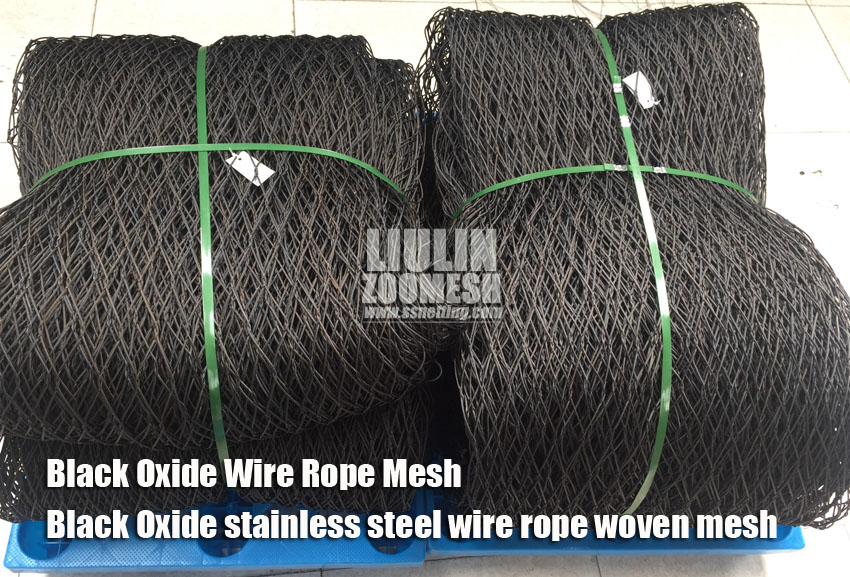 Black Stainless Steel Cable Mesh - Image 3