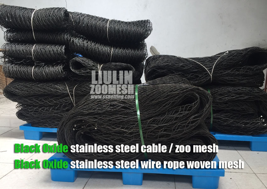 Black Stainless Steel Cable Mesh - Image 4