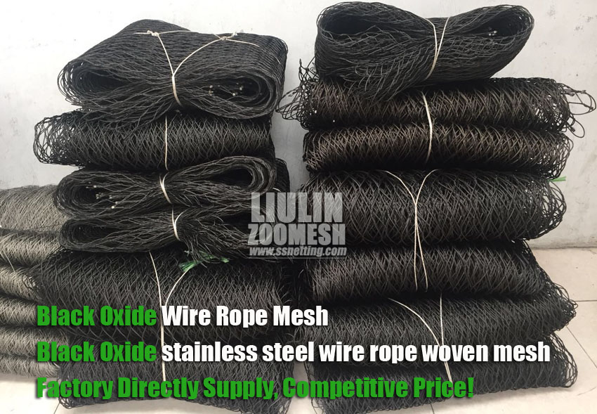Black Stainless Steel Cable Mesh - Image 5
