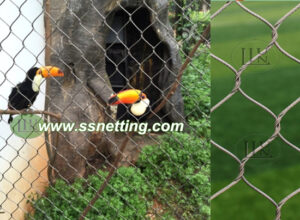 factory supplies for parrot exhibit fence netting
