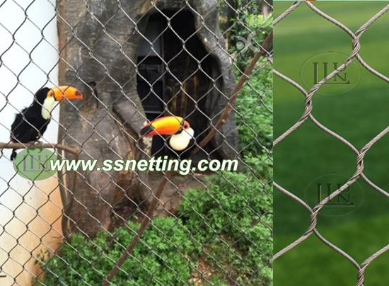 factory supplies for parrot exhibit fence netting
